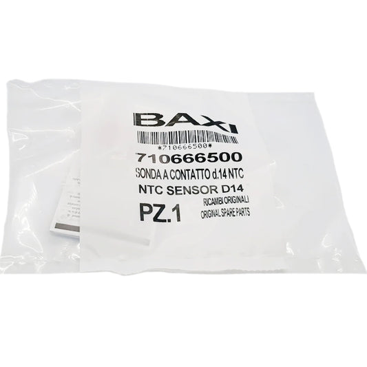 Gas-fired Boiler NTC Temperature Sensor D=14 mm Baxi Main 5/Eco 5 Compact 710666500