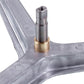 Drum Spider for Washing Machine Indesit COD.790 EBI L shaft=65mm (under 6202, 6203 bearing)