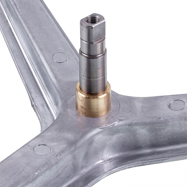 Drum Spider for Washing Machine Indesit COD.790 EBI L shaft=65mm (under 6202, 6203 bearing)
