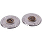 Drum Flange (Support) for Vertical Washing Machine Candy (2 pcs, stainless steel, 43010535 + 46007431)