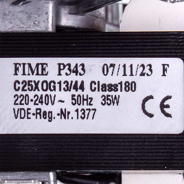 Gas-fired Boiler Fan Fime GR03370 35 W Compatible with Ferroli Domicompact/Domina/Domitop/FEReasy 39817550