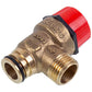 Gas-fired Boiler Safety Valve 3 bar Compatible with Baxi Main Four/5/Fourtech, Westen Pulsar/Quasar 710071200