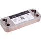 DHW Plate Heat Exchanger (12 plates) for Gas Boiler Compatible with Viessmann Vitopend 100 WH1D 7828745