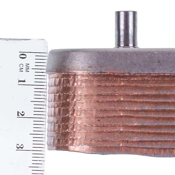 DHW Plate Heat Exchanger (12 plates) for Gas Boiler Compatible with Ariston BS/Clas/Genus/Egis Plus 65116314