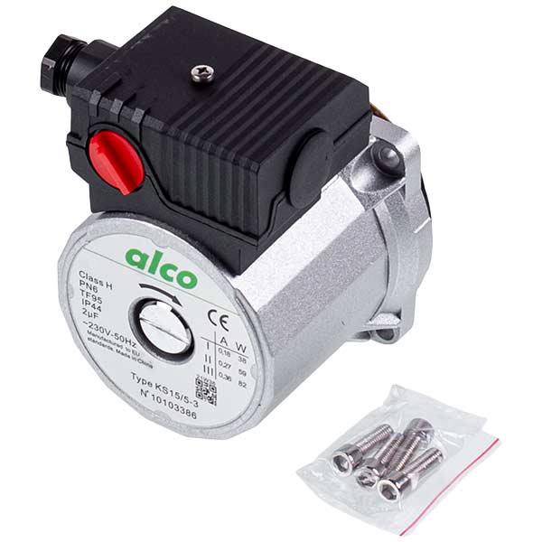 Circulation Pump Alco KSL15/5-3 82 W D=21 mm for Gas Boiler