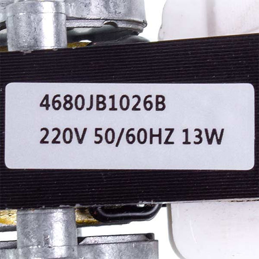 Fan Motor for Fridge LG 4680JB1026B 10.8W 240V 0.077A