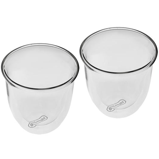 Glasses Set for Coffee Machine Delonghi 5513284151 DLSC310 90ml (2 pcs)