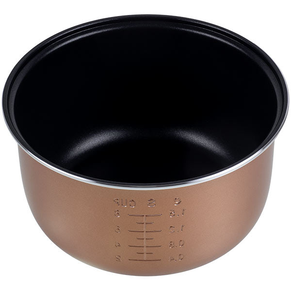 Bowl for Multicooker Redmond RB-405 4L D=235mm H=125mm (aluminum alloy)