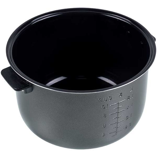 Bowl for Multicooker Redmond RB-C515 5L D=235mm H=140mm (non-stick) black