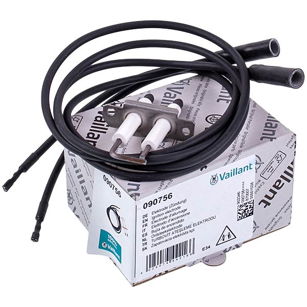 Ignition Electrode with Cable for Gas Boiler Vaillant AtmoVIT, TurboVIT 090756