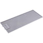 Grease filter (front) for hood Bosch 11022474 (for latches) 192x482x8mm