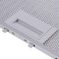 Grease filter (front) for hood Bosch 11022474 (for latches) 192x482x8mm