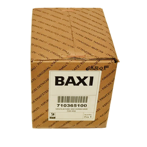Fan Fime VGR0012650 30 W for gas boiler Baxi Main/Eco 5, Eco Compact (since 2012) 710365100