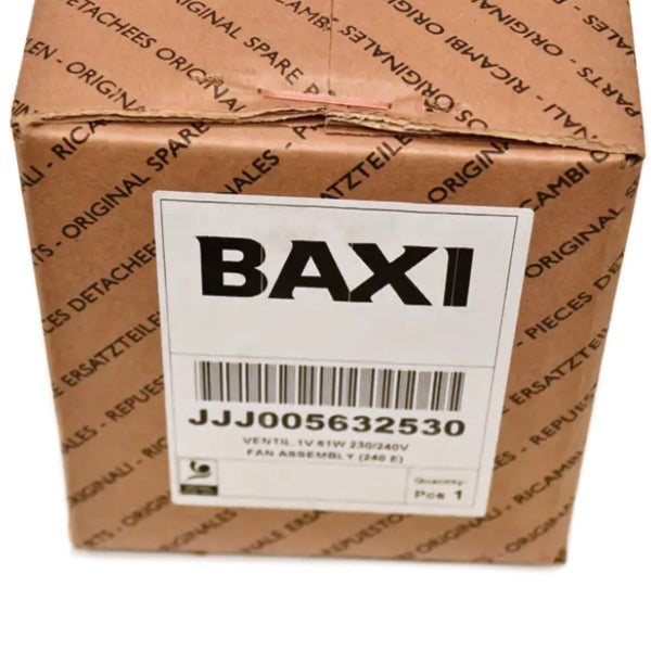 Fan Ebmpapst RLA108 61 W for Gas Boiler Baxi Nuvola, Westen Boyler 24-28 kW 5632530