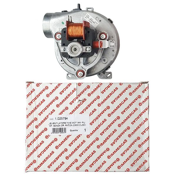 Fan Fime GR03765 39 W for Gas Boiler Compatible with Immergas Star 24 3 E, Mythos 24 2 E 1.025794