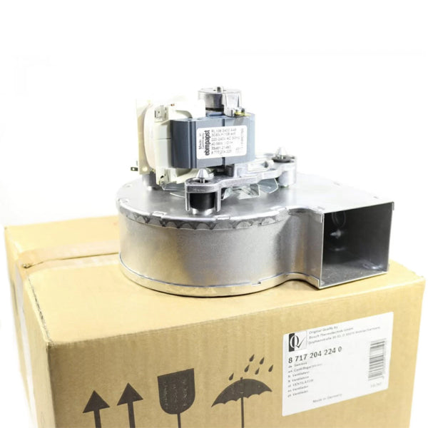 Fan Ebmpapst RLA108/3400 40/58 W for Gas Boiler Junkers/Bosch Eurostar ZWE 24/28 8717204224