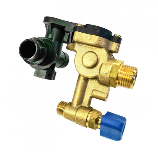 Hydraulic block of cold water inlet with filling faucet for gas boiler Demrad Atron/Nitromix 0020118977