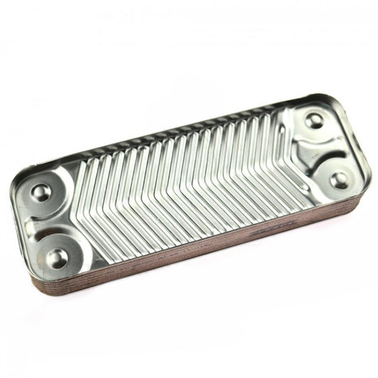DHW Plate Heat Exchanger (12 plates) for Gas Boiler Compatible with Saunier Duval S1005800