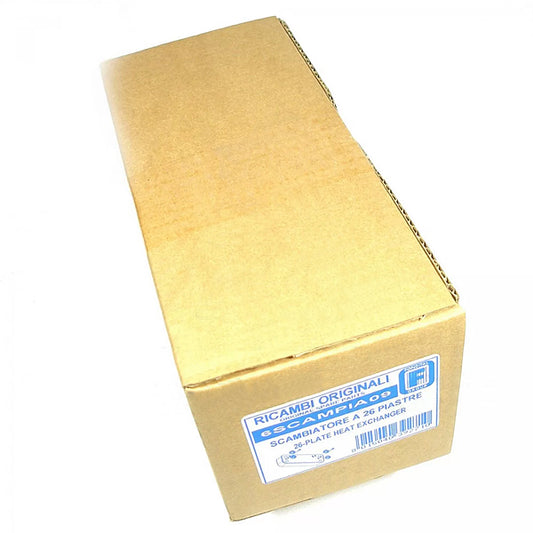 DHW Plate Heat Exchanger (26 plates) for Gas Condensing Boiler Fondital Formentera, Itaca 6SCAMPIA09