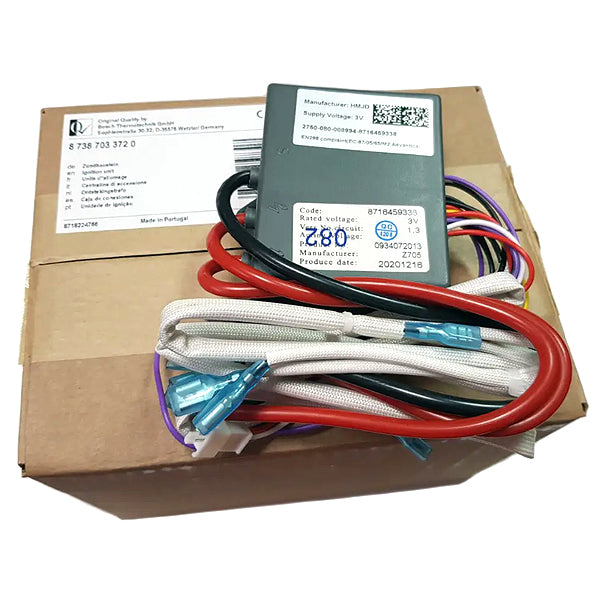 Control and Ignition Block for Gas Heater Bosch Therm 2000 W10KB 87387033720