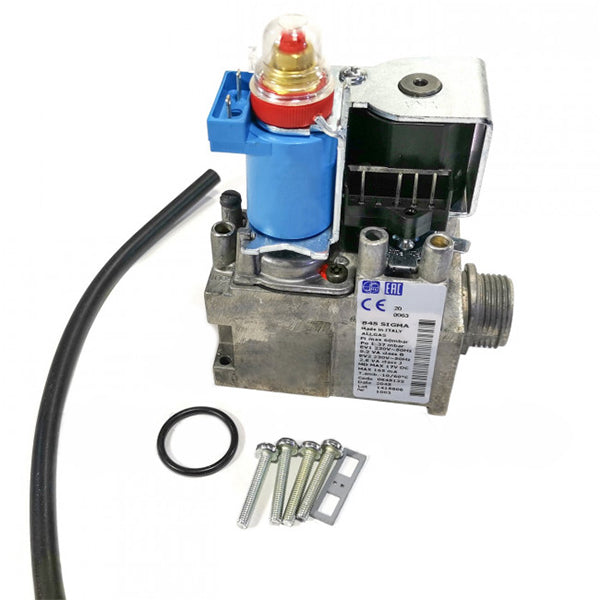 Gas Valve Sit Sigma 845 (0.845.132) flange-3/4" for Gas Boiler Ariston/Chaffoteaux 65115771