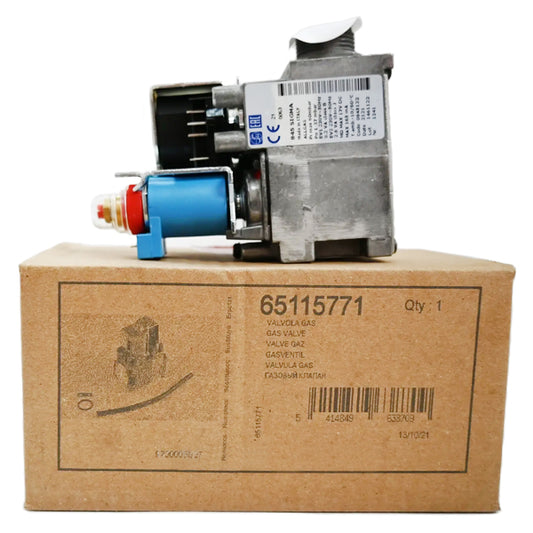 Gas Valve Sit Sigma 845 (0.845.132) flange-3/4" for Gas Boiler Ariston/Chaffoteaux 65115771