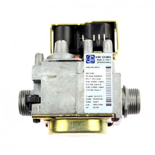 Gas valve Sit Sigma 840 (0.840.030) energy-dependent for gas boiler up to 40 kW