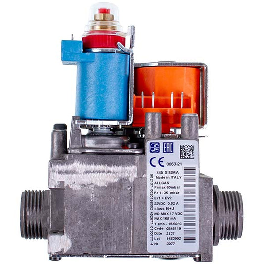 Gas Valve Sit Sigma 845 (0.845.119) for Gas-fired Boiler Vaillant Atmo/Turbo TEC (from 2015) 0020200723
