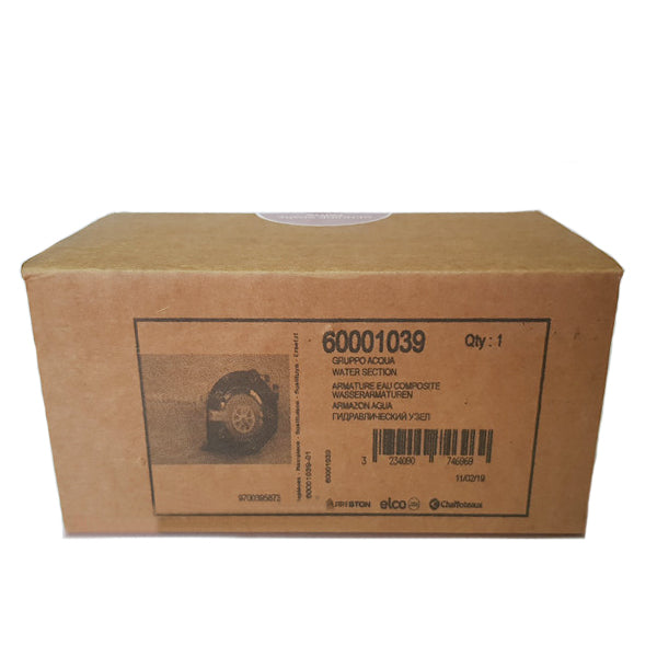 Hydraulic Unit for Gas Water Heater Ariston Fast, Chaffoteaux Fluendo 60001039