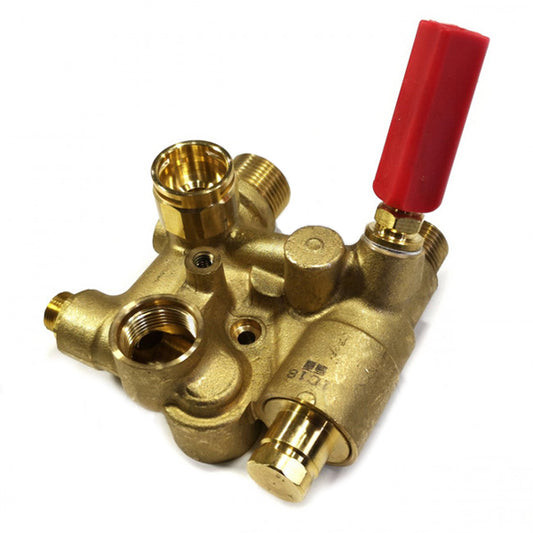 Hydraulic Feed Unit (brass) for Gas Boiler Baxi ECO Four/Luna 3, Westen Star Digit 711608300