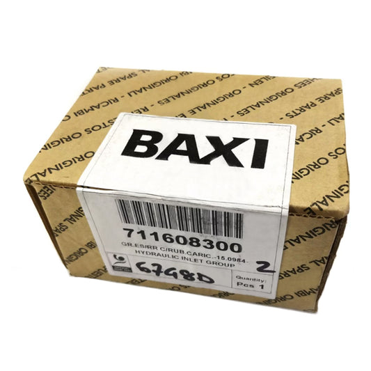 Hydraulic Feed Unit (brass) for Gas Boiler Baxi ECO Four/Luna 3, Westen Star Digit 711608300