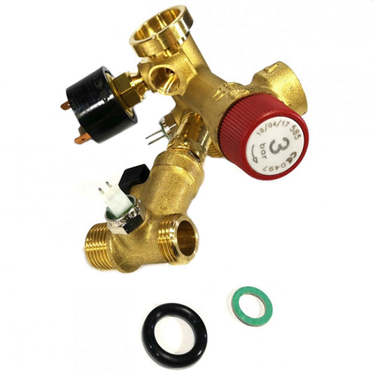 Left Hydraulic Unit Assembly for Gas Boiler Ferroli Domina, Domitop 39808630