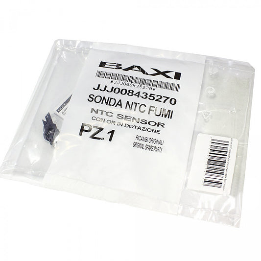 Flue Gas Temperature Sensor for Condensing Boiler Baxi Luna Duo-Tec Comract, Prime HT 8435270