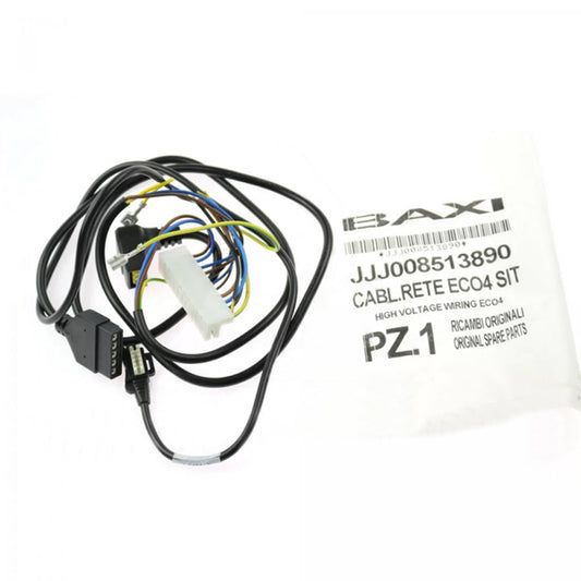 High-Voltage Cable for Gas Valve SIT of Gas Boiler Baxi Fourtech, Westen Pulsar D 8513890