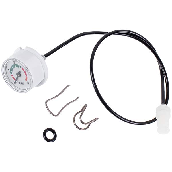 Pressure Gauge 0-4 bar for Gas Boiler Bosch Gaz 6000 W, Buderus Logamax U072 87186457920
