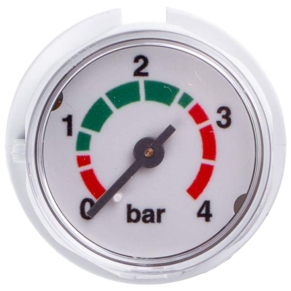Pressure Gauge 0-4 bar for Gas Boiler Bosch Gaz 6000 W, Buderus Logamax U072 87186457920