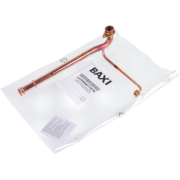 Copper Return Pipe for Gas Boiler Baxi Eco 3, Eco Four, Westen Pulsar 5677270