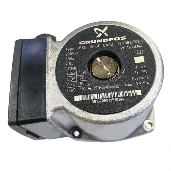 Circulation Рump Grundfоs UPSO 15-60 110 W (reverse rotation) for Gas Boiler UPSO 15-60