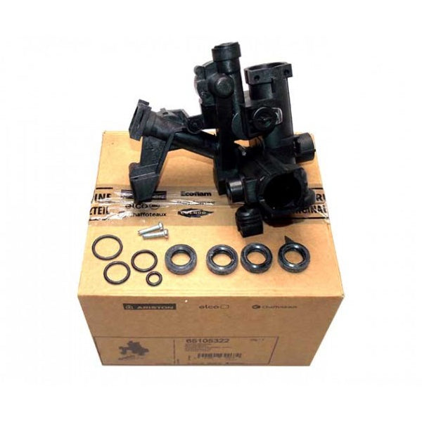 Hydraulic Return Unit (right) for Gas Boiler Ariston Genus, Genus Premium 65105322