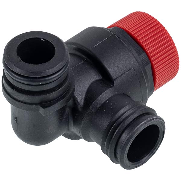 Corner safety valve 3 bar for gas boiler Compatible with Protherm Lynx, Saunier Duval 0020129724