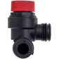Corner safety valve 3 bar for gas boiler Compatible with Protherm Lynx, Saunier Duval 0020129724