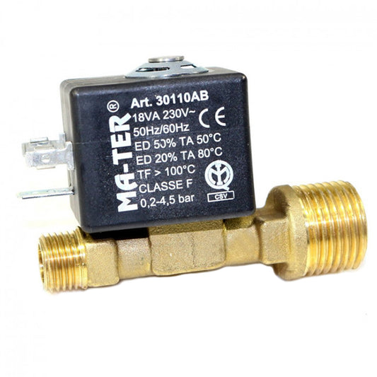 Electric supply valve for gas boiler Compatible with Hermann Eura, Thesi (without accessories) H021001683