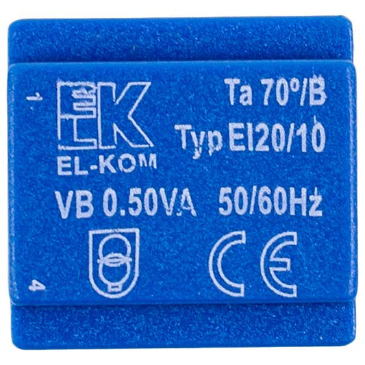 Hermetic step-down Transformer El-Kom 150 V, 0,5 VA for Gas-fired Boiler Control Board RN120209