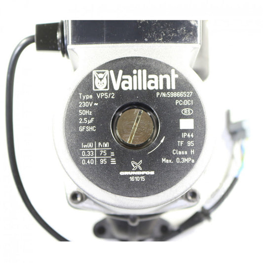 Circulation Pump Аssembly Grundfos VP5/2 95 W for Gas Boiler Vaillant Atmo/Turbo MAX Pro/Plus 160928