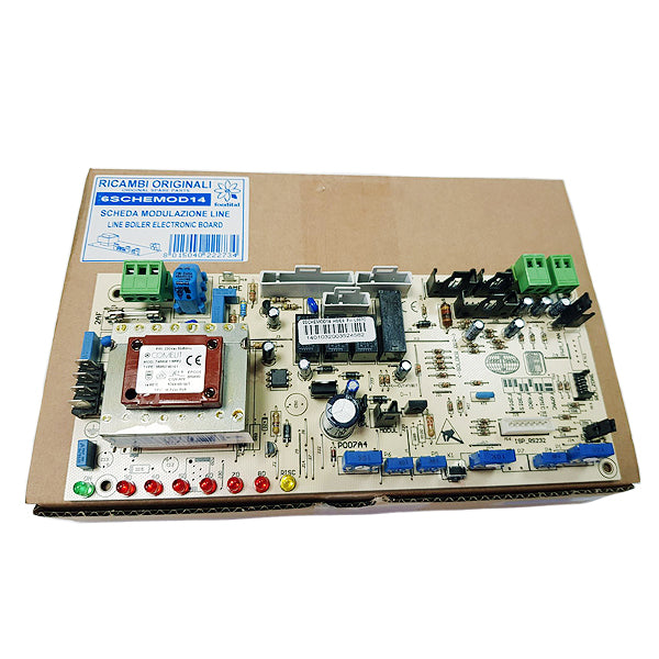 Control Unit For Gas Boiler Nova Florida Pictor Dual Line, Fondital Tahiti Dual Line 6SCHEMOD14