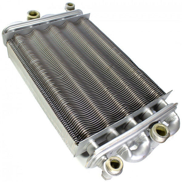 Bithermic Heat Exchanger for Gas Boiler Teplowest Optima AGD-24 2.55.35.076.04