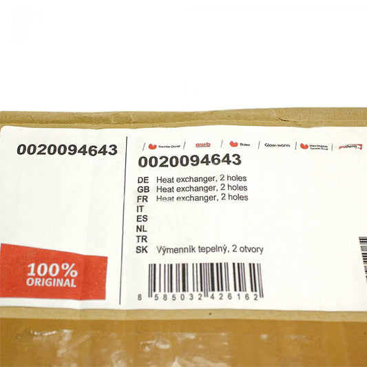 Double heat exchanger for electric boiler Protherm Skat v.13 0020094643