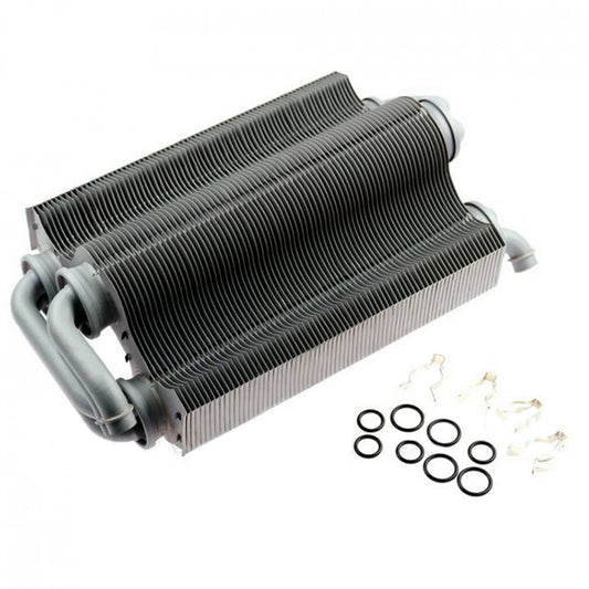 Bithermic Heat Exchanger for Gas Boiler Ferroli Domicompact, Ferella Zip new 39817500