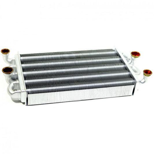 Bithermic Heat Exchanger for Gas Boiler Compatible with Ferroli Domina, Domiproject, FEReasy 28-32 kW 39842540