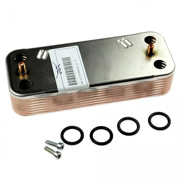 DHW Plate Нeat Еxchanger (14 plates) for Gas Boiler Fondital Tahiti Dual, Nova Florida Pictor Dual 6SCAMPIA01